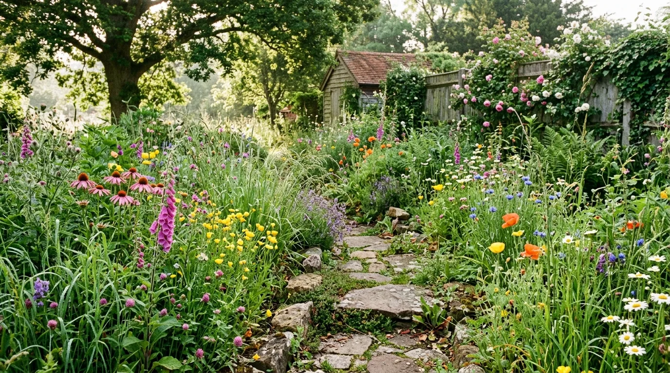 11 Chaos Garden Ideas for a Natural Wild Look